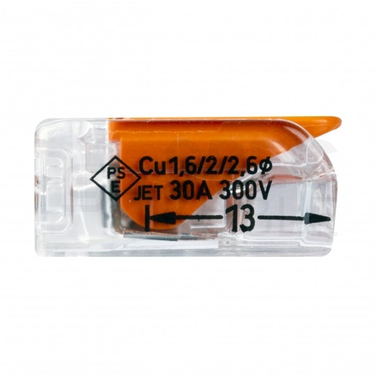 WAGO COMPACT 221-615 Szybkozłączka 5x 0,5-6,0mm2 uniwersalna (na drut / na linkę) 450V/41A ORYGINALNA 15szt.