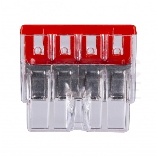 WAGO COMPACT 2273-204 Szybkozłączka 4x 0,5-2,5mm2 na drut 450V/24A ORYGINALNA blister 20szt.