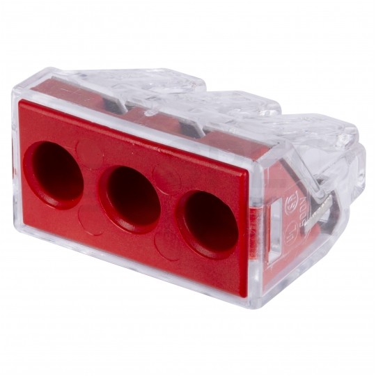 WAGO SPECIAL 773-173 Szybkozłączka 3x 2,5-6,0mm2 uniwersalna (na drut / na linkę) 400V/41A ORYGINALNA 50szt.