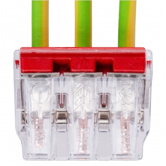 WAGO SPECIAL 773-173 Szybkozłączka 3x 2,5-6,0mm2 uniwersalna (na drut / na linkę) 400V/41A ORYGINALNA 50szt.