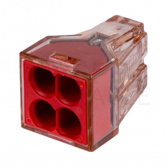 WAGO SPECIAL 773-604 Szybkozłączka 4x 1,5-4,0mm2 na drut 400V/32A ORYGINALNA 100szt.