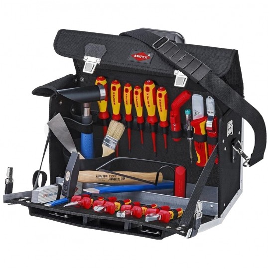 Walizka narzędziowa "Classic" z wyposażeniem KNIPEX 00 21 02 EL