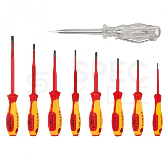 Walizka narzędziowa "Vision24" w pełni wyposażona (narzędzia VDE 1kV dla elektryka) KNIPEX 00 21 20