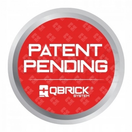 Walizka szafka na narzędzia i akcesoria z 3x przegrodami szufladami 450x310x244 3x4,5l czerwona QBRICK SYSTEM PRO Drawer RED Ultra HD 3 Toolbox Expert