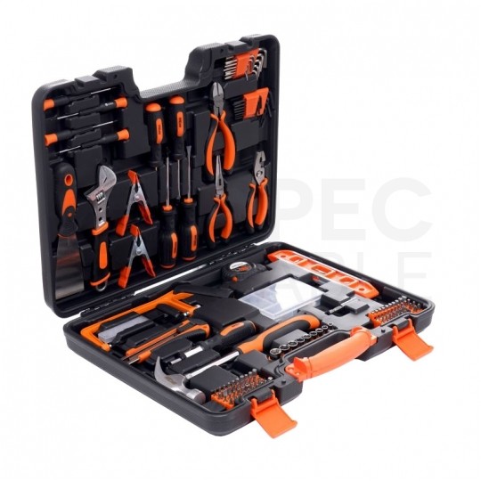 Walizkowy zestaw narzędziowy 144 elementy Kraft&Dele KD10463