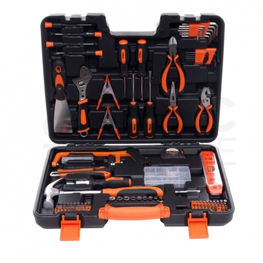 Walizkowy zestaw narzędziowy 144 elementy Kraft&Dele KD10463