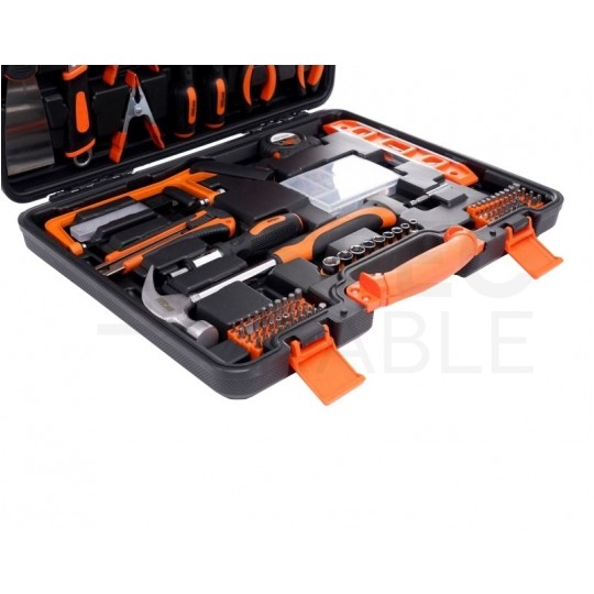 Walizkowy zestaw narzędziowy 144 elementy Kraft&Dele KD10463