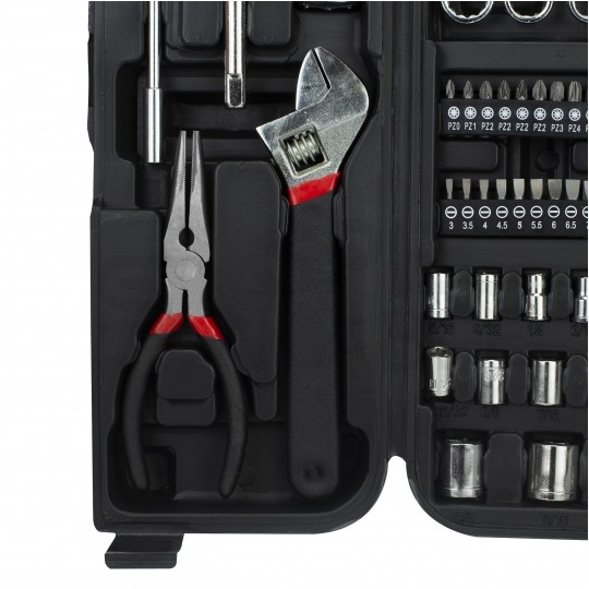 Walizkowy zestaw narzędziowy 95 elementów Kraft&Dele