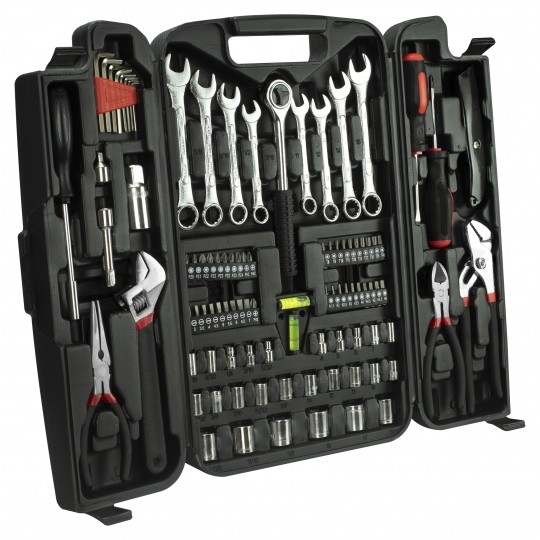 Walizkowy zestaw narzędziowy 95 elementów Kraft&Dele