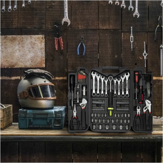 Walizkowy zestaw narzędziowy 95 elementów Kraft&Dele