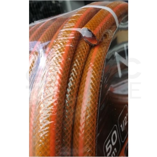 Wąż ogrodowy 1/2" pomarańczowy 30m 4-warstwowy 20 Bar Economic NEO 15-801