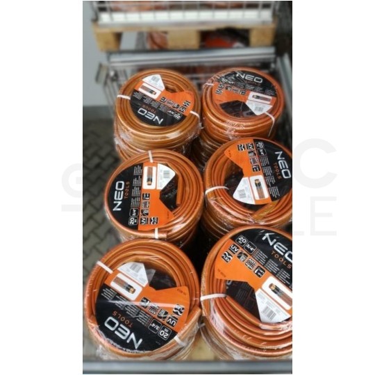 Wąż ogrodowy 1/2" pomarańczowy 30m 4-warstwowy 20 Bar Economic NEO 15-801