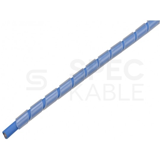 Wąż spiralny GST 4 transparentny Oplot 4,5mm organizer kablowy 10m