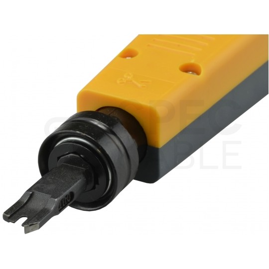 Wciskacz żył kablowych do zacisków LSA/IDC/KRONE 110/88 z sensorem i nożem