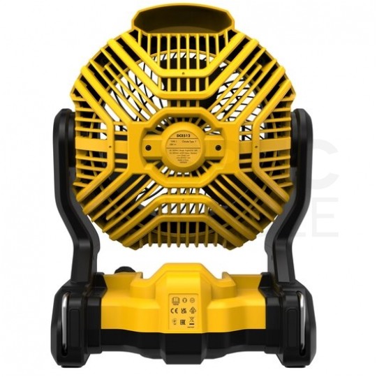 WENTYLATOR AKUMULATOROWY XR 18V 0*AH DEWALT