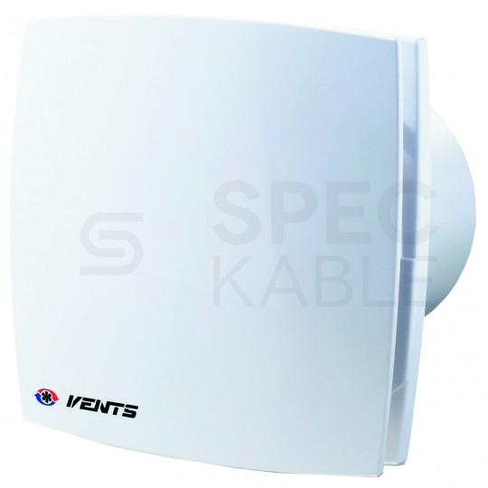 Wentylator łazienkowy, domowy z timerem fi:125mm biały IP34 Vents 125LDT