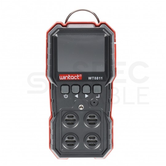 Wielofunkcyjny miernik zawartości gazów O2, H2S, Co, LEL w walizce WT8811 WINTACT