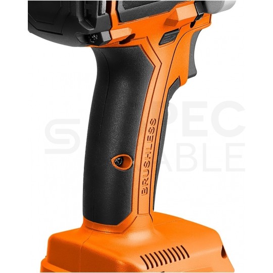 Wiertarko-wkrętarka udarowa akumulatorowa 18V Li-Ion bezszczotkowa z uchwytem samozaciskowym 13mm bez akumulatora ENERGY+ NEO 04-616