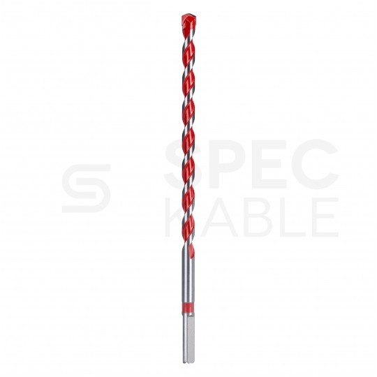 Wiertło do betonu PREMIUM 8x200mm z uchwytem sfazowanym i końcówką TCT MILWAUKEE