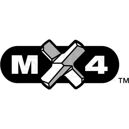 Wiertło do betonu zbrojonego SDS-Plus 10x165mm MX4 z uchwytem SDS+ i końcówką centrującą MILWAUKEE