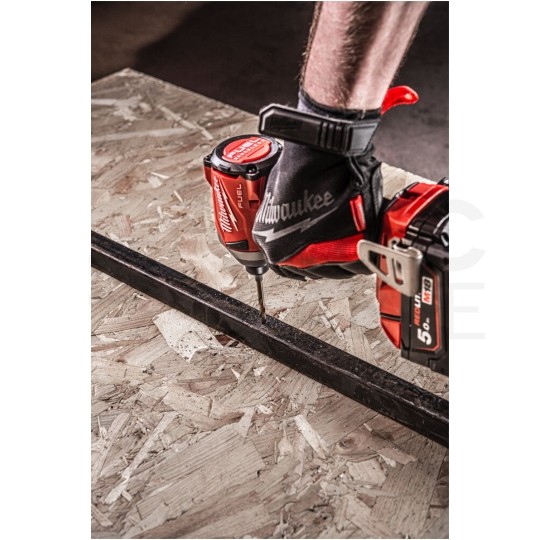 Wiertło do metalu HSS-G TIN 12x127mm RED HEX z uchwytem 1/4" Shockwave MILWAUKEE