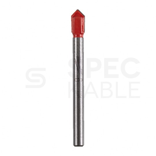 Wiertło do szkła i ceramiki 6x60mm z uchwytem sfazowanym MILWAUKEE