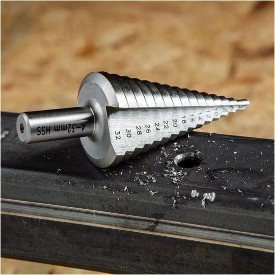 Wiertło wielostopniowe do metalu 4 - 32mm GRAPHITE 57H740