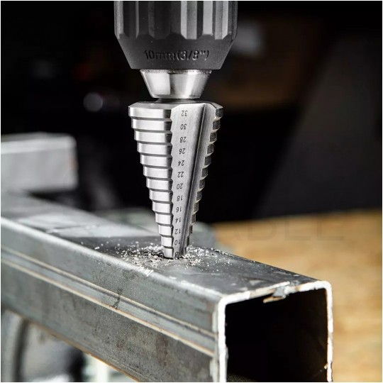 Wiertło wielostopniowe do metalu 4 - 32mm GRAPHITE 57H740