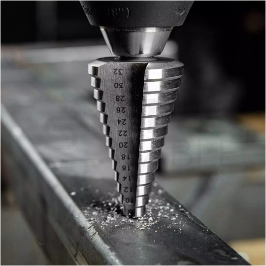 Wiertło wielostopniowe do metalu 4 - 32mm GRAPHITE 57H740