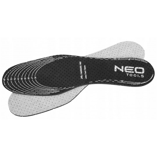 Wkładki do butów z węglem aktywnym rozmiar uniwersalny do docięcia jedna para NEO 82-302