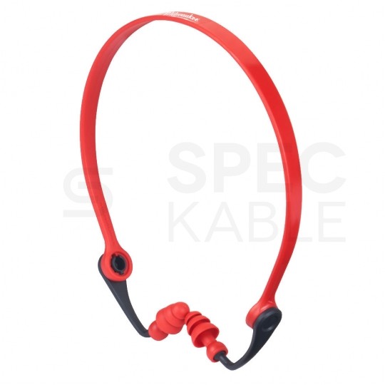 Wkładki, zatyczki, stopery przeciwhałasowe do uszu na pałąku SNR 32 i 33dB MILWAUKEE