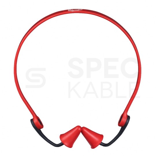 Wkładki, zatyczki, stopery przeciwhałasowe do uszu na pałąku SNR 32 i 33dB MILWAUKEE