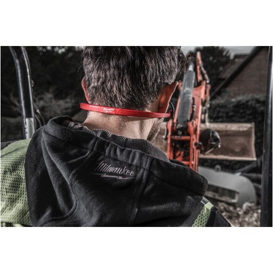 Wkładki, zatyczki, stopery przeciwhałasowe do uszu na pałąku SNR 32 i 33dB MILWAUKEE