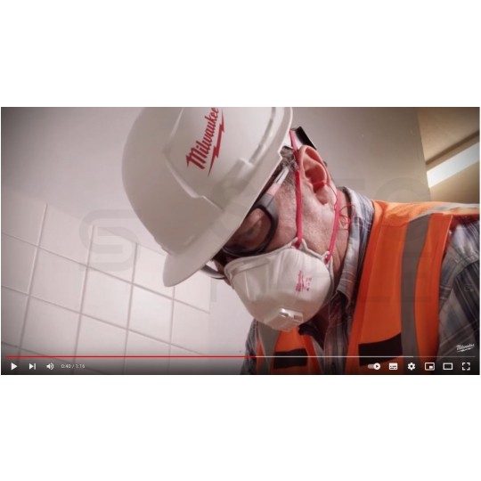 Wkładki, zatyczki, stopery przeciwhałasowe do uszu na pałąku SNR 32 i 33dB MILWAUKEE