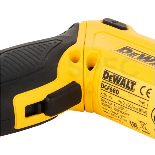 WKRĘTAK AKUMULATOROWY 7.2V 2*1.0AH DEWALT