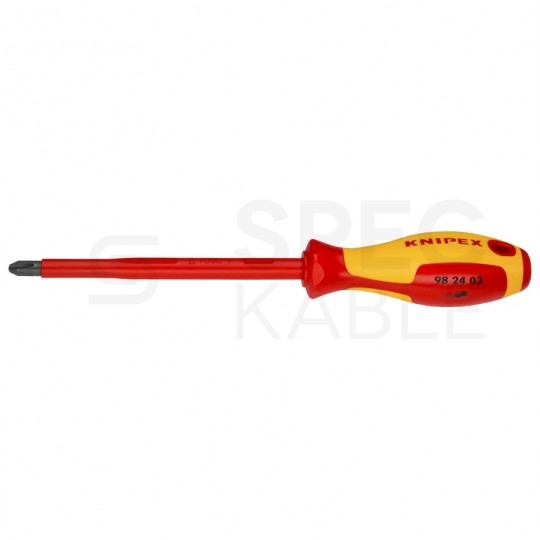 Wkrętak izolowany PH3 270mm VDE 1kV dla elektryka KNIPEX 98 24 03