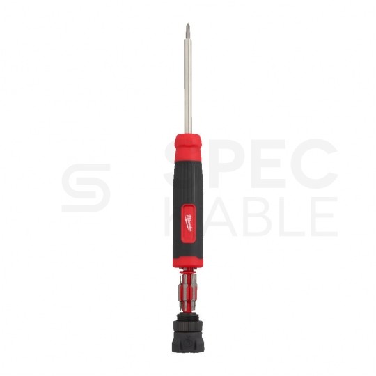 Wkrętak precyzyjny z wymiennymi końcówkami 27w1 Bity PH / SL / T / HEX / PL / Y + magazynek MILWAUKEE