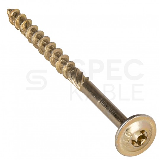 Wkręty ciesielskie z łbem podkładkowym i gniazdem TORX 8,0x100 mm KLIMAS 50szt