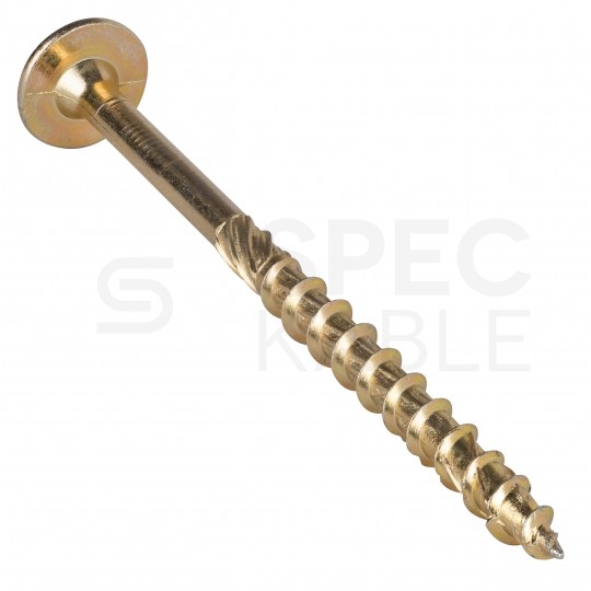 Wkręty ciesielskie z łbem podkładkowym i gniazdem TORX 8,0x160 mm KLIMAS 25szt