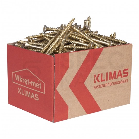 Wkręty ciesielskie z łbem stożkowym i gniazdem TORX 3,0x30 mm MASTER 500szt