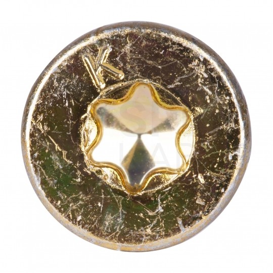 Wkręty ciesielskie z łbem stożkowym i gniazdem TORX 6,0x80 mm MASTER 100szt