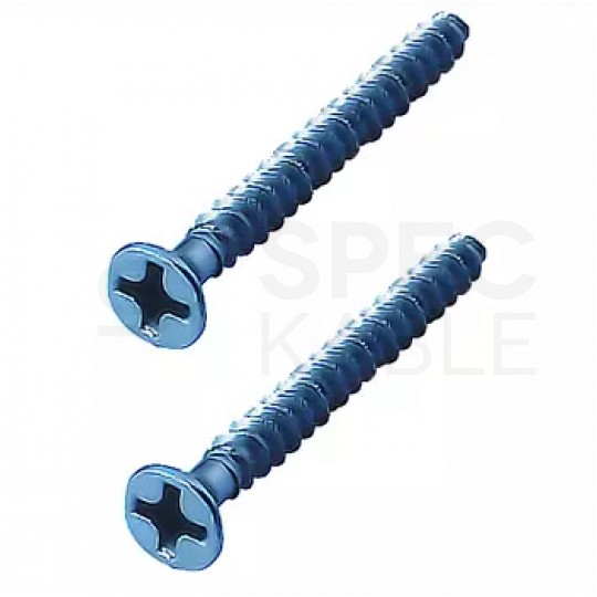 Wkręty osprzętowe W40 długość 40mm do puszek elektroinstalacyjnych SIMET 50szt