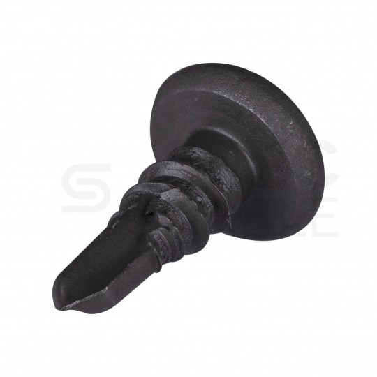 Wkręty pchełki samowiercące typu TEX do metalu 3,5x9,5 mm fosfatowane KLIMAS 200szt