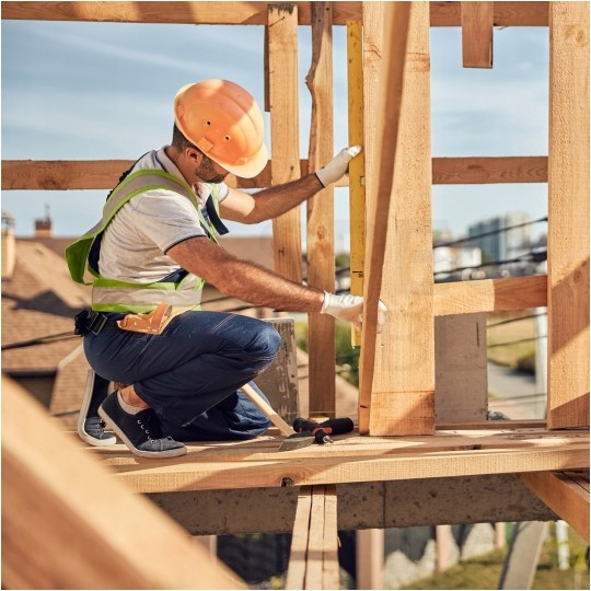 Wkręty z łbem walcowym i gniazdem TORX 5x70 mm do łączników ciesielskich i kątowników MASTER 250szt