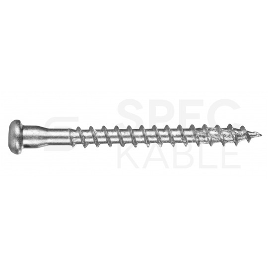 Wkręty z łbem walcowym i gniazdem TORX 5x70 mm do łączników ciesielskich i kątowników MASTER 250szt