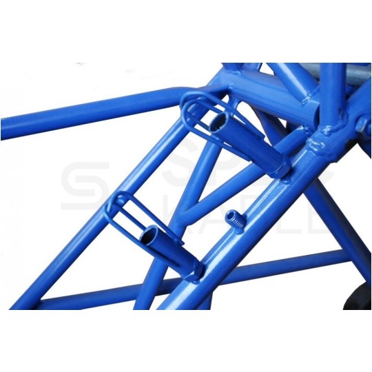 Włókno szklane do wciągania, przeciągania kabli pod drogami, między studzienkami fi: 11mm (+/- 1mm) 200m Komplet ze stojakiem z kółkami TELCOLINE