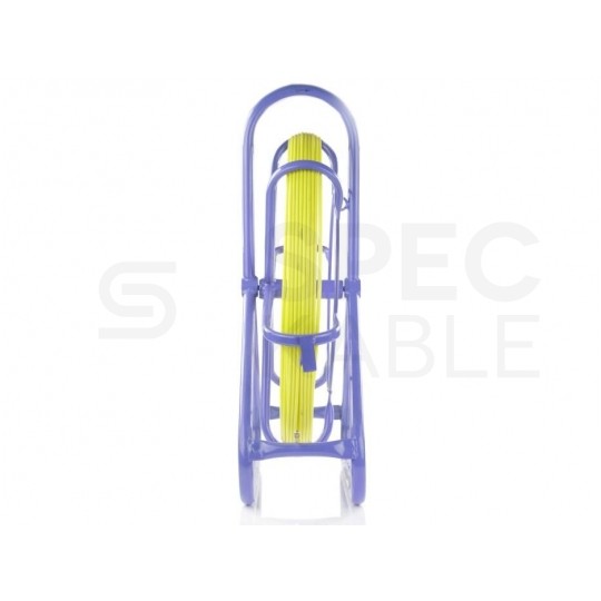 Włókno szklane do wciągania, przeciągania kabli pod drogami, między studzienkami fi: 4,5mm (+/- 1mm) 25m Komplet ze stojakiem TELCOLINE