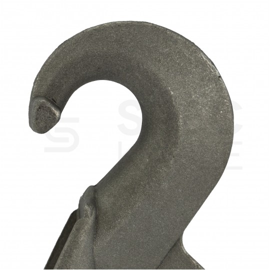 Wspornik słupowy hakowy do sieci napowietrznych montowanych za pomocą opaski stalowej lub śruby TELCOLINE