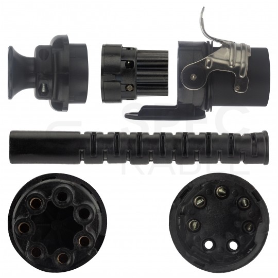 Wtyczka naczepowa do systemu ABS 5-pin 24V skręcana