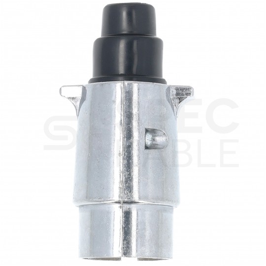 Wtyczka przyczepowa 7-pin 12V metalowa na kabel